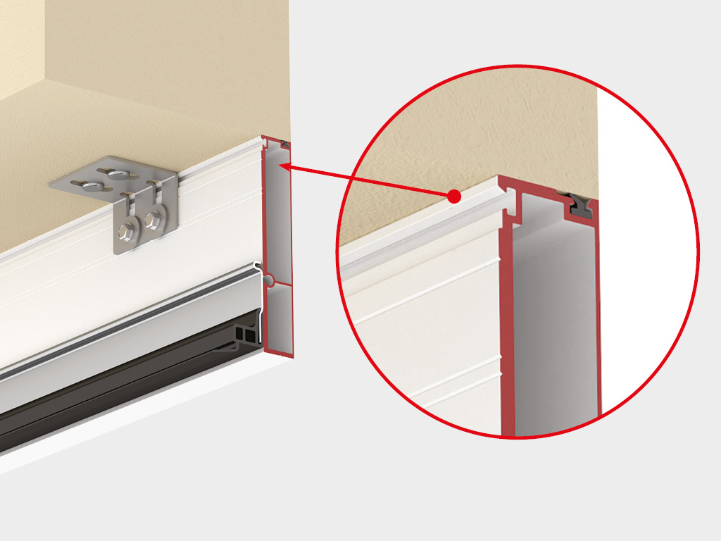 Blenda aluminiowa nadprożowa Blenda aluminiowa nadprożowa
